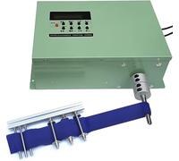 Electric Tape Rolling Machine, Adjustable 1-999RPM Coiling and Winding Device with Foot Switch and Automatic Reset Button for Efficient Tape Management