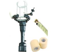 Electric Tape Winding Machine, Adjustable Speed for Pipe Cable, Wire Harness & Hose Protection, 8.9cm Wrap Tool for Efficient Insulation & Safety