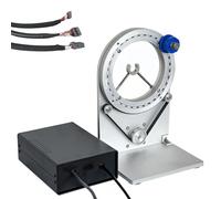 Electric Tape Wrapping Machine, 360° Rotation Automatic Wire Wrap Taping Tool with Foot Switch, Speed Adjustable Cable Insulation Packaging Device