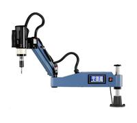 Electric Tapper Machine for M3-M16 Tapping, Servo Motor Design, 1-312 RPM, Includes 8 National Standard Collets