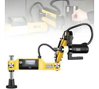 Electric Tapping Machine, 1000mm Flexible Tapping Arm, Intelligent Touch Screen, Vertical Air Tapping Machine with 312 RPM, 8 Pcs Collets (M3-M16)