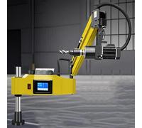 Electric Tapping Machine 1200W, 360° Multi-Directional Tapper with Tapping Arm, M3-16 Collets, Precision and Efficiency for Metalworking