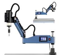 Electric Tapping Machine 600W/800W, M3-M20, 360° Multi-Direction Threading with 6-9pcs Collets, 220V