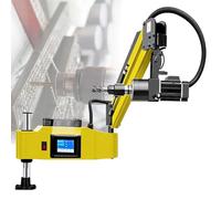 Electric Tapping Machine, CNC Tapping Machine with 360 Flexible Arm, Universal Servo Motor Tapper for Vertical Tapping, Ideal for M3-12 Applications