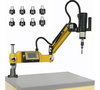 Electric Tapping Machine, Multi-Directional Drilling, 1000mm Arm, Adjustable Speed 0-312 RPM, Includes 8 Collets, Suitable for M3-M16 Tapping