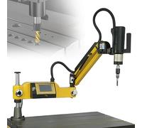 Electric Tapping Machine, Multi-Directional Tapping Arm with 1000mm Reach, Includes 8PCS Collets, Tapping Speed 0-312rpm, 220V Power Supply