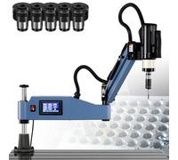Electric Tapping Machine - Precision Threading Servo Motor with Clutch Protection for Industrial Use