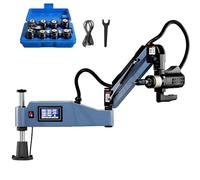 Electric Tapping Machine with Servo Motor, Universal Arm, Stepless Speed, High Torque for Metal Threading