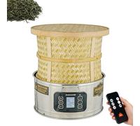 Electric Tea Dehydrator, Stainless Steel Food Drying with Temperature Control, Timer Shutdown, and LED Display