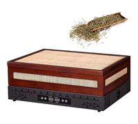 Electric Tea Roasting Cage for 1-2kg, Adjustable Temperature 0-150°C, 1-24H Timer, Ideal for Nuts, Herbs, and Awakening Tea Flavor Aroma Diffusion