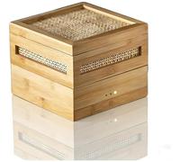 Electric Tea Roasting Cage with Smart Touchscreen, 3 Temperature Settings, for Aroma Diffusion and Odor Elimination in Homes and Study Rooms