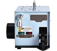 Electric Terminal Crimping Machine with Pedal and Light, Exchangeable Die Set, 60W Cold Pressing Crimper for Various Terminals