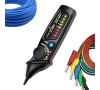 Electric Tester - Circuit Breaker Finder | Electrical Circuit Tracer, Continuity Detector Pen With Alarm Flashlight, Live Wire Finder, Home Automotive Industrial Maintenance Electrician Use