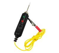 Electric Tester Pen, LED Buzzer Circuit Tester, Circuit Detector Pen, Checks Voltage and Continuity Accurately, for Automotive Electrical, Portable Design Easy Handling, for Daily Testing Use