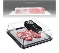 Electric Thawing Board, Fast Defrosting Tray with Timer Control, 4.2L Capacity, USB Rechargeable 2000mAh, 10-Minute Thawing for Meat, Steak, Chicken, Fish, Seafood