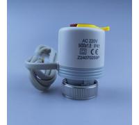 Electric Thermal Actuator, For Underfloor Heating AC230V DC24V With 110N Thrust, Reliable Performance, IP41 Rated Housing