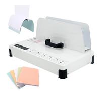 Electric Thermal Binding Machine, 1-50MM Binding Thickness, Hot Melt Book Binder for A3 A4 A5 A6 Documents, 500 Sheet Capacity