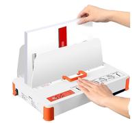 Electric Thermal Binding Machine, 500-Sheet Hot Melt Binder with 55mm Max Thickness, for A4/A5/A3 Documents, Reports, Contracts & Invoices