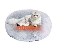 Electric Thermal Dog Beds - Puppy Bed, Indoor Cat House for Usb Powered Soft Round Front Back Use, Pet Bed, Cat Beds Accessories, Dog Kennel, Puppy Kitten Outdoor Travel Comfort