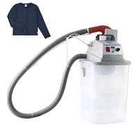 Electric Thread Trimming Machine with 30L Storage Bucket, Single Head Brushless Motor for Garment Factory Fabric Cutting