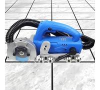Electric Tile Joint Cleaner with Automatic Water Blower, 1200W Seam Cleaning Machine, Adjustable Cutting Depth for DIY Gaps and Crevice Slotting