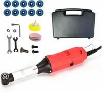 Electric Tile Seam Cleaning Machine,350W Variable Speed Grout Remover Tool,15000RPM Rotary Tile Cutter w/Brush Cover, for Tile Cutting