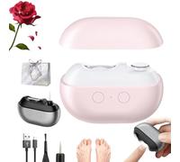 Electric Toe Nail Clippers for Thick Nails,Nail Clippers for Seniors,3-in-1 Electric Nail File with Led Light and Nail Clipping Catcher, Silent and Painless for Seniors and Adults (Pink)