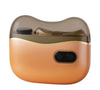 Electric Toenail Clippers, 2-in-1 Portable Automatic Nail Clipper Orange | One-step Nail Care Automatic Nail Clipper, Mess-free Design, Long Battery Life, Suitable For All Ages, Easy To Carry