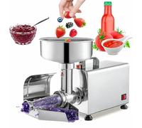 Electric Tomato Milling Machine, 450W Stainless Steel Strainer for Tomato, Strawberry, and Blueberry Sauce