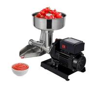 Electric Tomato Press & Sauce Maker - Automatic Stainless Steel Strainer for Homemade Puree, Ketchup, Passata & Jams - Heavy-Duty Food Milling Machine
