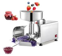 Electric Tomato Strainer 450W, Automatic Pulp Separator for Jam, Ketchup, Puree, Stainless Steel Food Press Sauce Maker