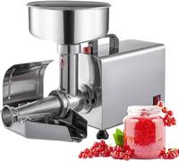 Electric Tomato Strainer, 450W Stainless Steel Food Milling Machine for Homemade Ketchup, Strawberry, and Blueberry Sauces