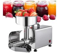Electric Tomato Strainer - Commercial Grade Milling Machine for Jams & Sauces, 220V Squeezer for Tomato, Strawberry & Blueberry