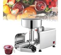 Electric Tomato Strainer Machine, 304 Stainless Steel with Pure Copper Motor for Homemade Sauce Making