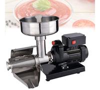 Electric Tomato Strainer Machine, 450W High Power Automatic Fruit Press for Homemade Sauce and Juice Extraction