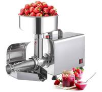 Electric Tomato Strainer Machine 450W Pure Copper for Homemade Salsa, Fruit Puree, and Berry Sauce Making