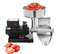 Electric Tomato Strainer Machine, 450W Stainless Steel Food Strainer and Sauce Maker for Canning Tomato Purees and Sauces