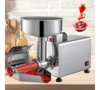 Electric Tomato Strainer with Large Feed Chute, Powerful Motor for Fruit Sauce Making
