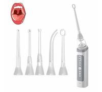 Electric Tonsil Stone Removal Kit Features a Built-in Led Light and 3 Suction Settings Effectively Prevents Bad Breath Suitable for Adults and Children(009)
