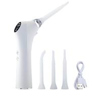 Electric Tonsil Stone Remover, 3 Suction Modes Vacuum Tool for Oral Care, LED Light and Food-Safe Silicone Tips, Portable Home Kit, 7.4 x 2.9 x 1.9 in