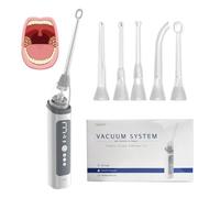 Electric Tonsil Stone Remover Kit - 5 Silicone Tips, 3 Suction Levels, USB-C Fast Charge, LED Light - Gentle & Painless for Home Use