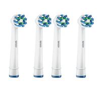 Electric Toothbrush Accessory Toothbrush Head. Compatible for Oral-B P2000-P4000 Pro1 Sonic Electric Toothbrushes(White x4)