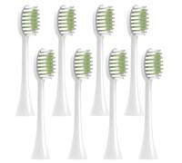 Electric Toothbrush Accessory Toothbrush Head. Compatible for Philips HX243P、HX243W、HX2446、HX244B、HX2451、HX2452、HX245F、HX245W(8PCS Green)