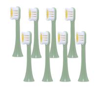 Electric Toothbrush Accessory Toothbrush Head. Compatible for SOOCAS X3U/D3/X5/X3/X1/V1/V5/X3Pro/D2 Electric Toothbrush(8PCS Green)
