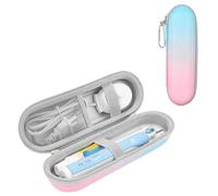 Electric Toothbrush Case, Toothbrush Carrier, Portable Storage Box, Hygiene Organizer, Travel Container for Keeping Kids, Household Teeth Clean and Protected, 8.66x3.54x2.76 Inches