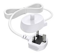 Electric Toothbrush Charger Base for Braun Oral B Vitality Pro/Pro 3 3500, 3000, Pro 2 2500 Pro 1 /iO3 iO4 iO5 iO6 PRO/Smart 6 7/ Kids Junior Toothbrushes, Waterproof Wall Mounted Charging Base UK