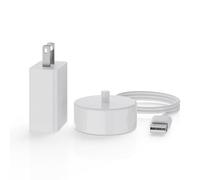 Electric Toothbrush Charger Base Waterproof Compatible with Philips Sonicare 5300 4100 3100 2100 1100 Series HX3681 HX3661 HX3641 Rechargeable Power Brush Replacement Battery USB Charging Stand- White