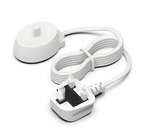 Electric Toothbrush Charger Compatible with Oral B, Braun Type 3757 Chargers UK Plug Compatible with Oral B Pro 2500N,iO 4n/, Pro 600, Kids/Genius/Smart Series Charging Base Waterproof Portable Plug