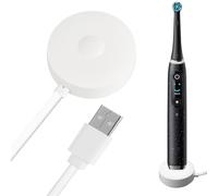 Electric Toothbrush Charger for Oral B iO7 iO8 iO9 Magnetic Charger Compatible with B-raun O-ral B IO Type 3768 Replacement Base iO Series 7/8/9s Powe USB, 1M, White