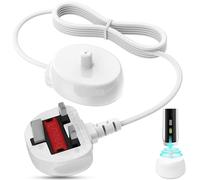 Electric Toothbrush Charger For Oral B Toothbrush Charger Replacement For Oral B Charger, Braun 3757 UK Plug for Oral-B Pro 650/Pro Series/Genius/Smart Series and Other for All Oral b Toothbrushes